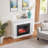 48IN MARBLE STONE MANTEL FIREPLACE