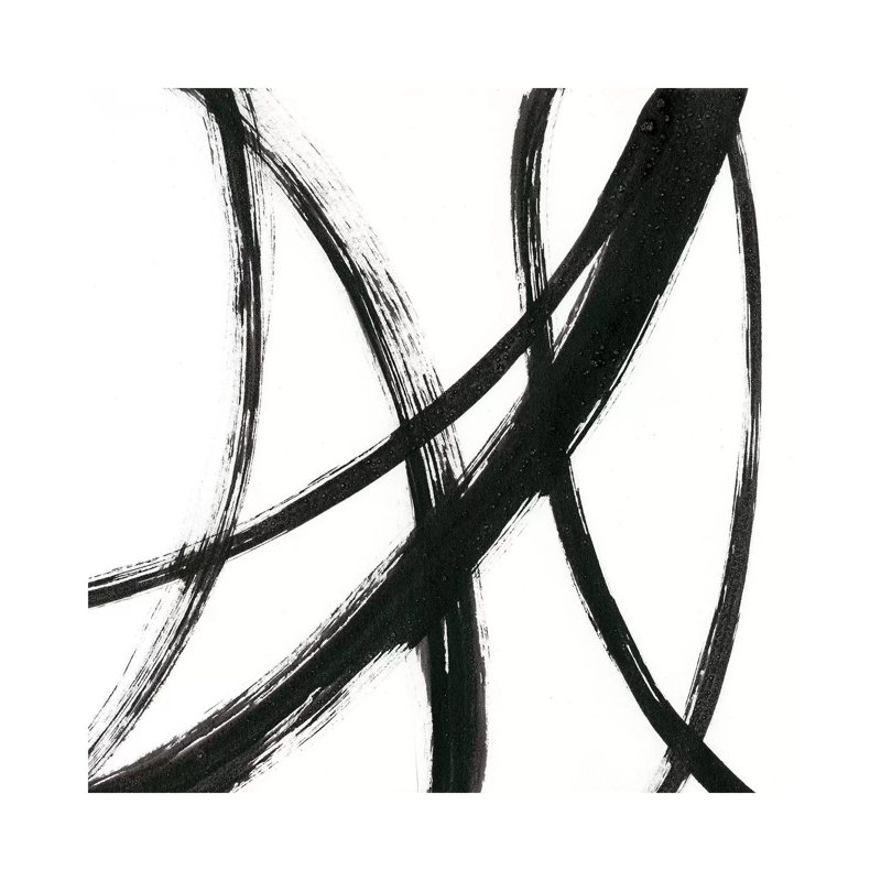 Linear Expression II by J. Holland - Wrapped Canvas Panoramic Painting, 93.98 cm H x 93.98 cm W x 1.91 cm D