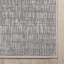 Tapis gris à motif géométrique moderne Nuzzo Nightscape-87093977