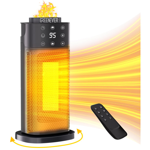 Remote Control Large Room Portable Heater 12H Timer Portable