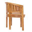Peanut Teak Garden Bench