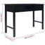 Ro Solid Wood Writing Desk-234867329