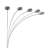 84" Tall Metal Floor Lamp-1920365984