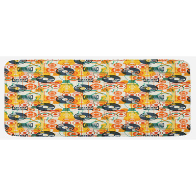 Modern & Contemporary Synthetic Kitchen Mat