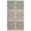 Tapis de performance géométrique tissé à la main Amanda-44650058
