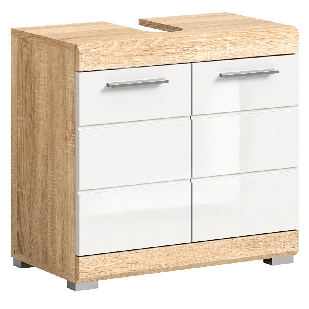 60 x 56 cm Badschrank Alvan