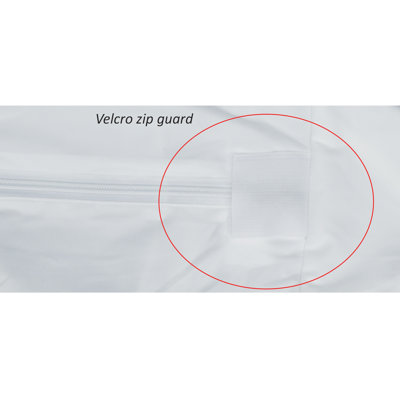 Housse de protection anti-punaises de lit à fermeture à glissière