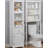 Storage Tower with Adjustable Shelves and Lower Cabinet