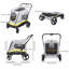 Chariot-poussette pliable pour chien