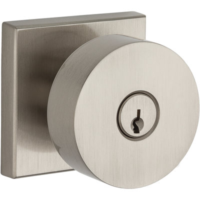 Reserve Entry Satin Nickel Square