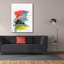 «Abstract Landscape No. 40» par Jan Weiss, art mural sur toile, 12 po x 16 po-218017372