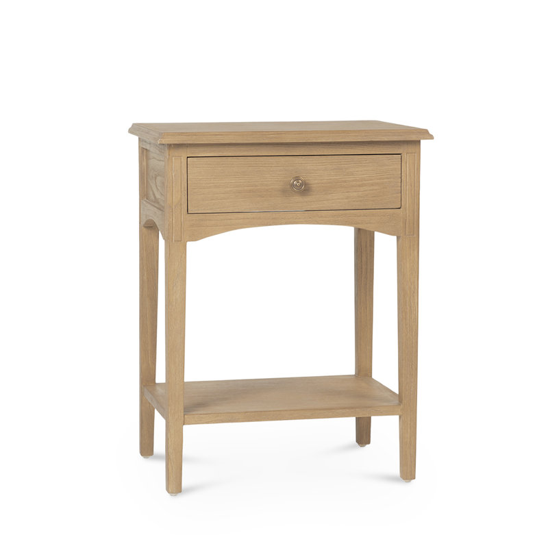 Durbin 50cm W Manufactured Wood Bedside Table