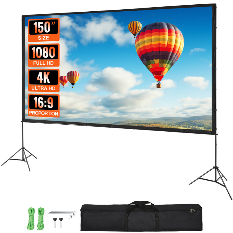 VEVOR Outdoor Portable Projector Screen Projector Screen