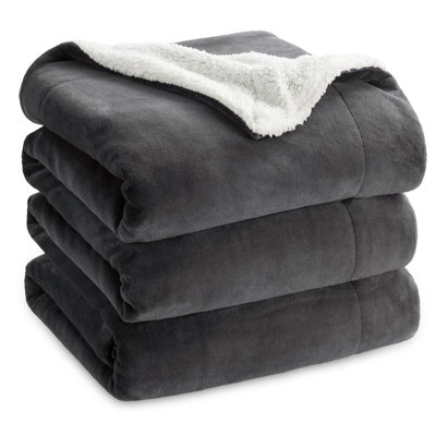 Couvertures en polaire pour lit Bedpa