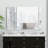 48"X32" Oversized Modern Rectangle Bathroom Mirror With Frame Decorative Large Wall Mirrors For Bathroom Living Room Bedroom Vertical Or Horizontal Wall Mounted Mirror With Aluminum Frame