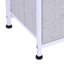 Commode cubique 40 po avec 5 bacs amovibles pour le couloir de la chambre à coucher