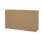 Commode double à huit tiroirs de l 55,12 po Gianna-1270695112