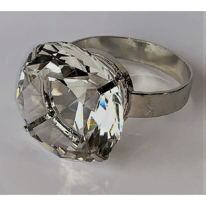 Rond de serviette diamant