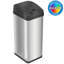 Poubelle à capteur de mouvements en acier inoxydable sans contact 13 gallons Acute Touchless