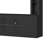 4-Piece Modern Entertainment Center Wall Unit With Bookshelves, All-In-1 Large TV Stand With Tempered Glass Door For Tvs Up To 80", 92Inch Media Console With Adjustable Shelves For Living Room, Black-1527682615