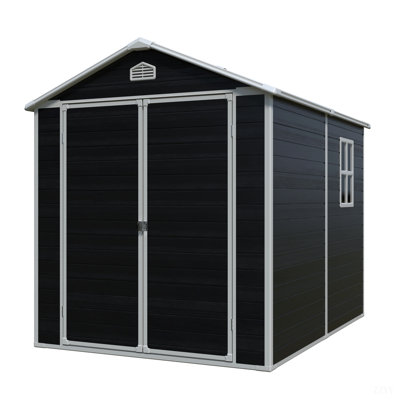 Resin Outdoor Storage Shed Kit-Perfect To Store Patio Furniture