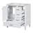 30'' Single Bathroom Vanity with Ceramic Top-93328463