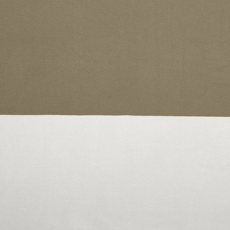 Julie Room Darkening Curtain Pair, 52" W x 84" L, Taupe