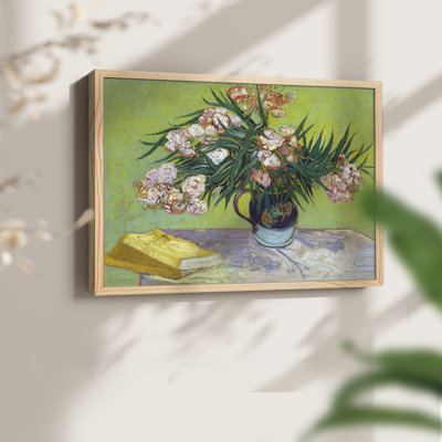 Oleanders - Reproduction encadrée - Restickable