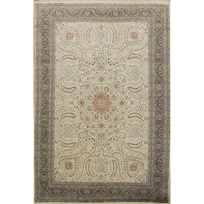 Elegant Traditional Oriental Traditional Large Rug 12x18