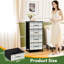 Commode de rangement verticale 4 tiroirs