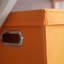 Boîtes de rangement pliables et empilables avec couvercles, poignées à œillets durables, revêtement en PP non tissé et panneau en carton renforcé-111642357-217373747