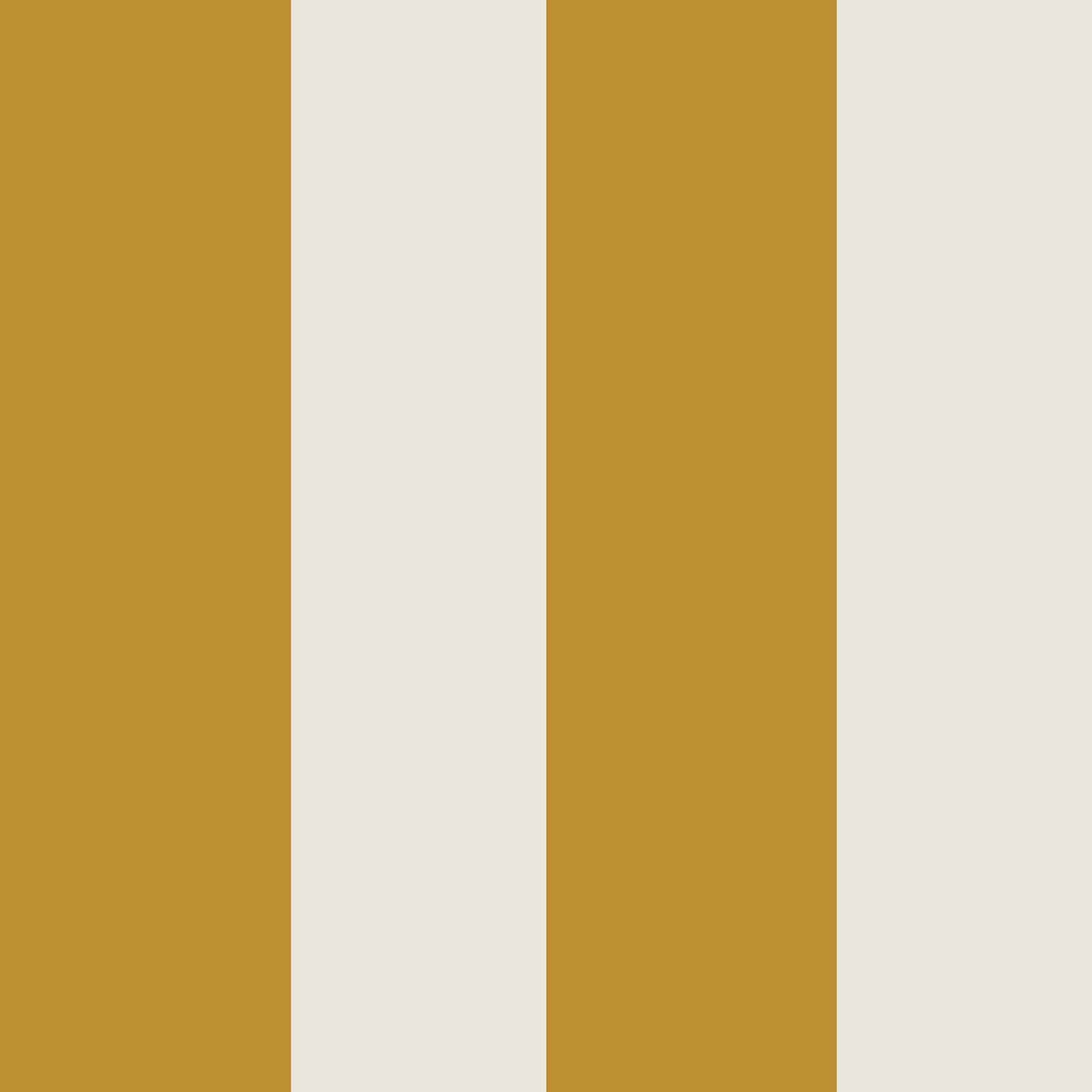 Stripe Peel And Stick Wallpaper, Antique Gold