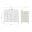 Meuble-lavabo simple avec plateau en quartz Macnair-554275410-600916789