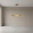 Stockham 1-Light Chandelier Round Circle LED Kitchen Island Pendant Remote Dimming-88581878-88581882