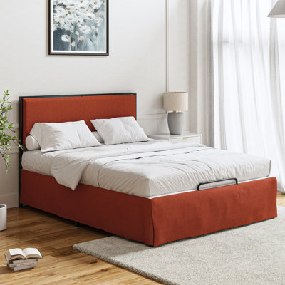 Neilius Upholstered Platform Bed with Washable Slipcover