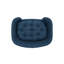 Lit luxueux pour chien de style Mid-Century moderne avec pieds en bois de bouleau et coussin capitonné moelleux, idéal pour le confort et le style des petits chiens-904490651