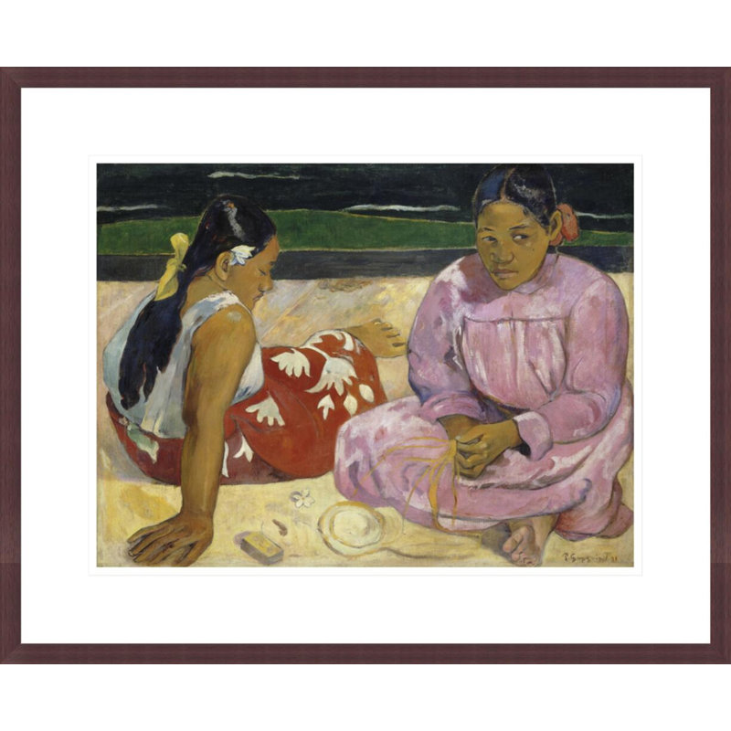  Paul Gauguin - estampe numérique encadrée, H 17,75 po x l 21,72 po