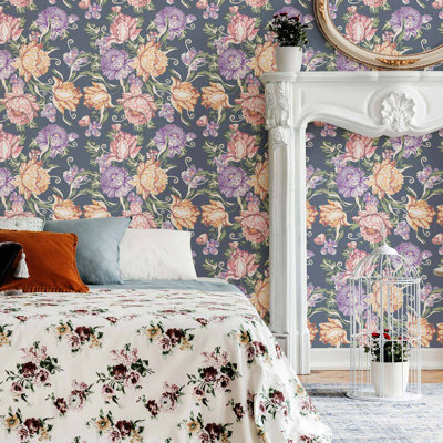 Peel & Stick Floral Tile