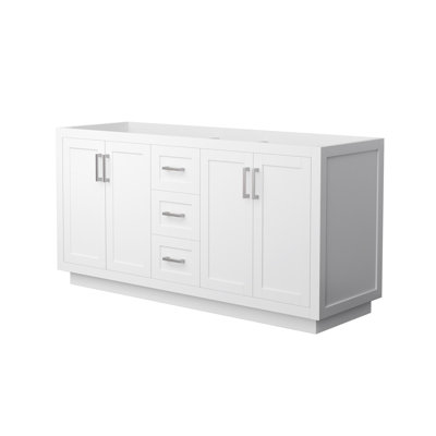 Miranda 65.25" Freestanding Double Bathroom Vanity Base Only