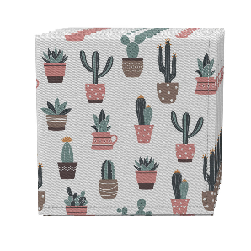 Cotton Twill Animals/Nature Square Napkin