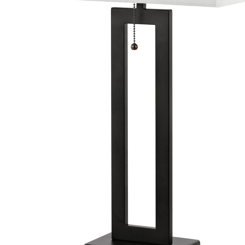 Arthuree Metal USB Table Lamp, Black
