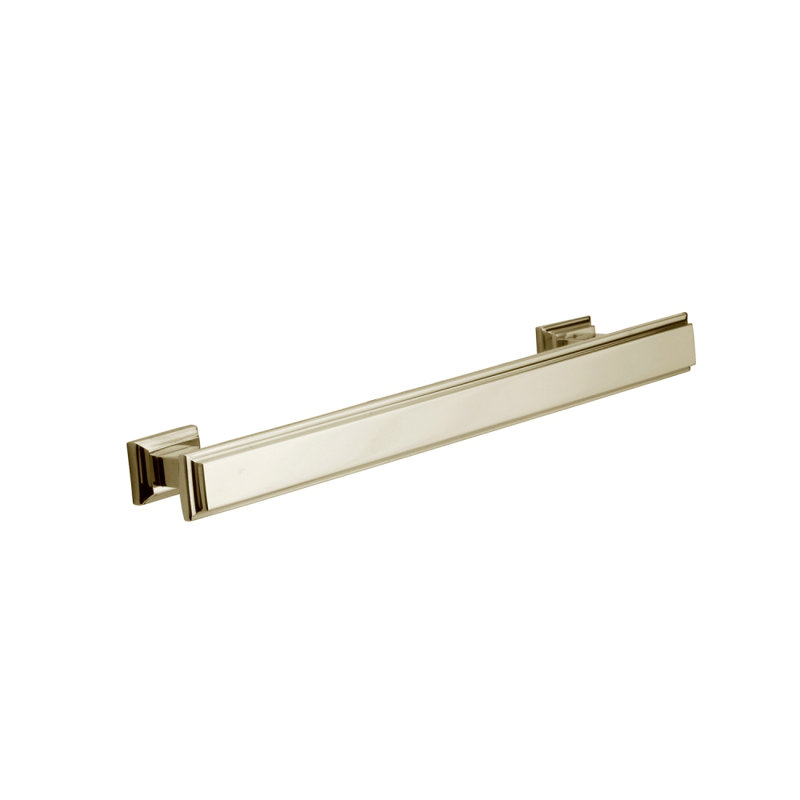Poignée barre Alhambra, 6,3 po, Nickel poli