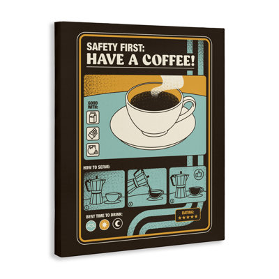 «Safety First Have A Coffee», conception de Safety par Tobe Fonseca