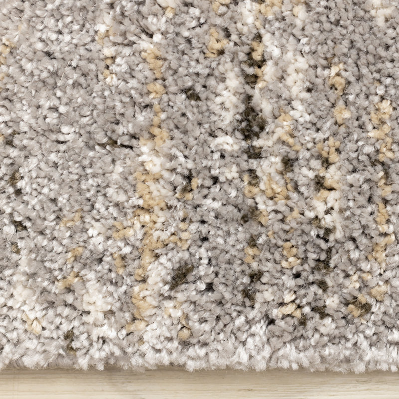 Tapis crème beige Katixa, Rectangle 5 pi 3 po x 7 pi 7 po