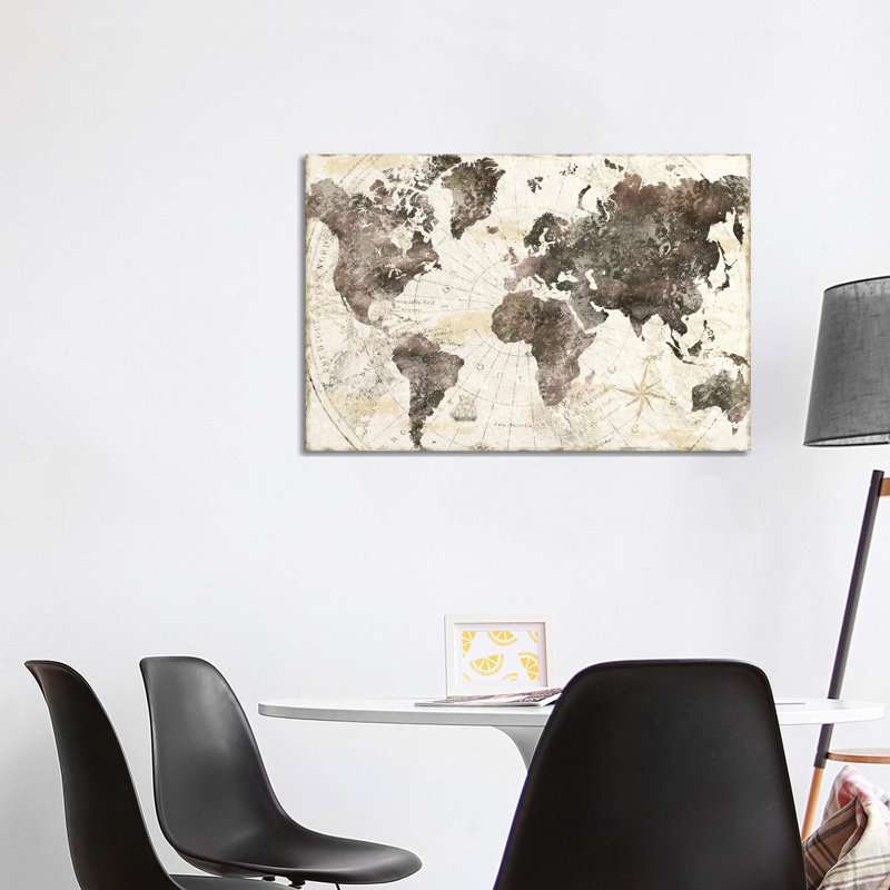 Terra Nova par CAD Designs - impression sur toile tendue, H 18 po x l 26 po x P 1,5 po
