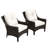 Polyethylene (PE) Wicker Outdoor Club Chair Lounge Chair-108607691