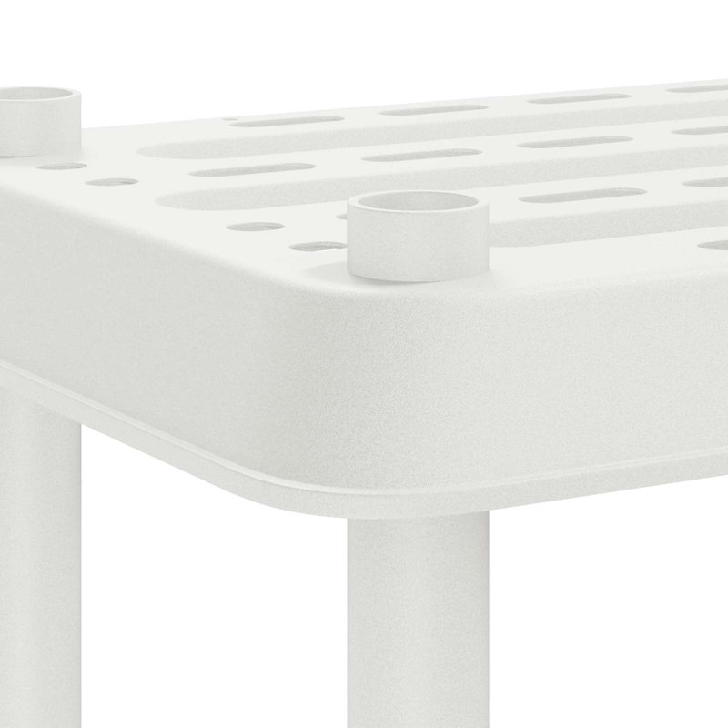 100 cm W Shelving Unit, 55.5cm H x 100cm W x 40cm D, White
