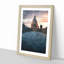 St. Pauls Cathedral In London Abstract Painting - Framed Print-56922529-56922532