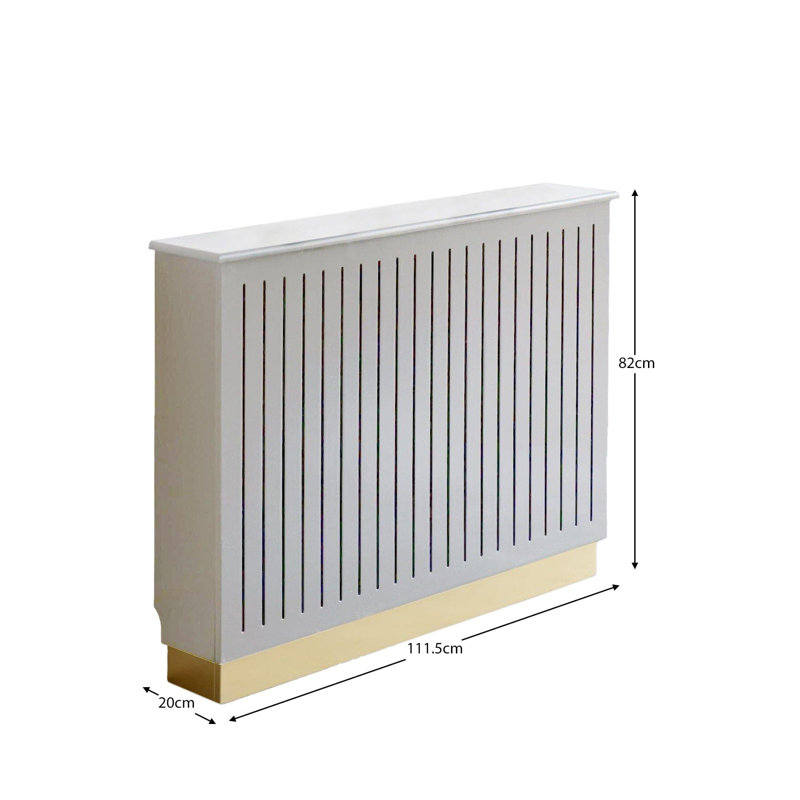 Bellandra Radiator Covers Plumbing Plumbing - Core - EU ONLY, 82cm H x 111.5cm W x 20cm D