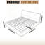 Structure de lit plateforme tapissier avec tête de lit, ensemble scellé sous vide avec lattes métalliques robustes-1191150768-1191150769